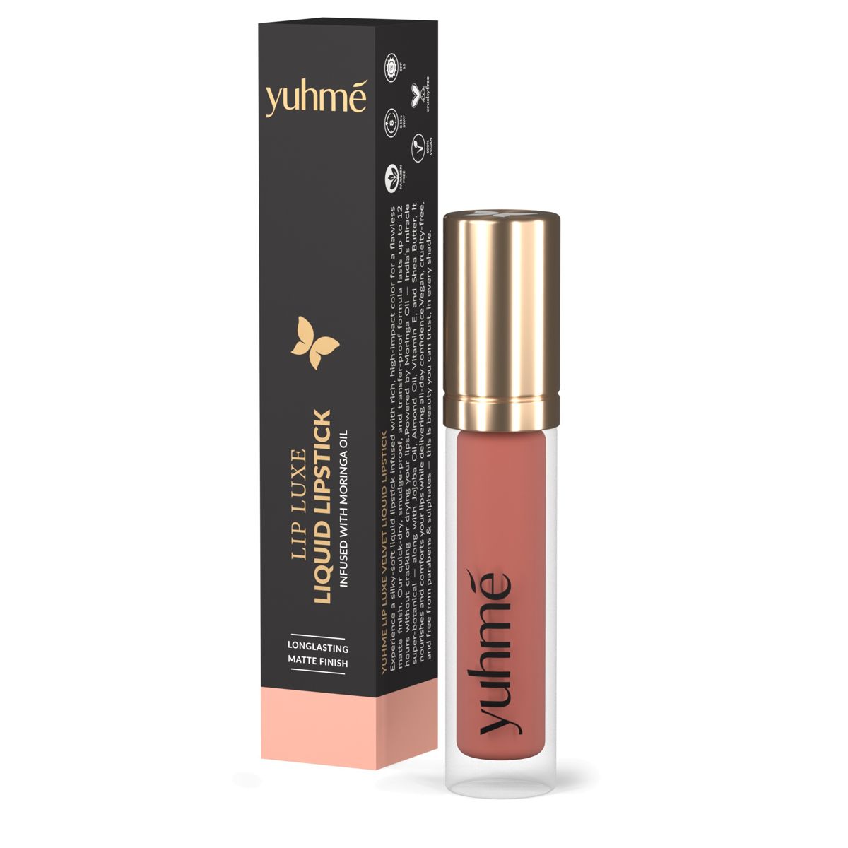 YUHME Lip Luxe Liquid Lipstick