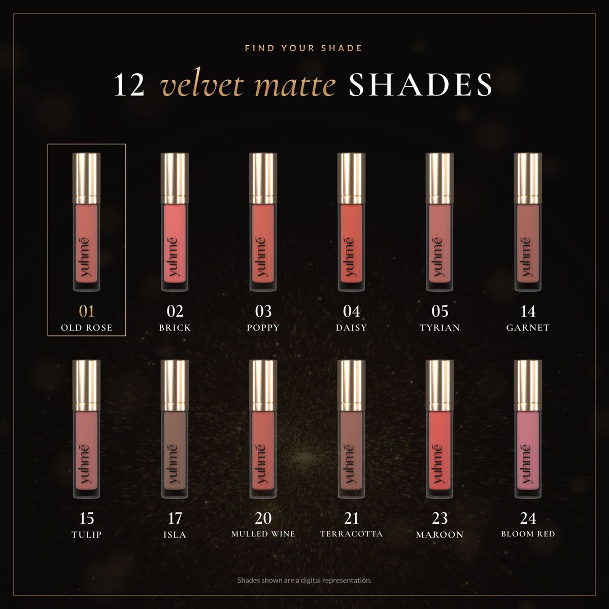 YUHME Lip Luxe Liquid Lipstick - Image 3